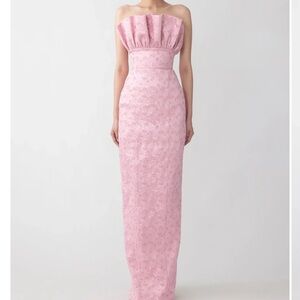 Sau Lee Noah Jaquard Dress